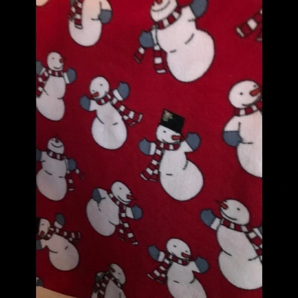 Snowman Plush Blanket 57✖️44